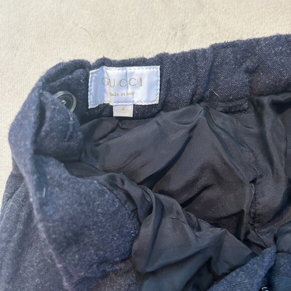 Gucci Boys Pants Dark Gray Size 6 - Picture 3 of 5